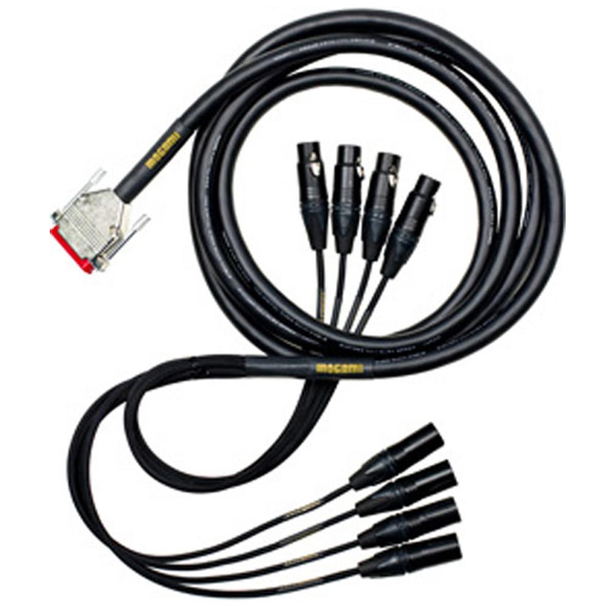 

Marshall Electronics 5' DB25 to 4x XLRF Input and 4x XLRM Output AES Cable