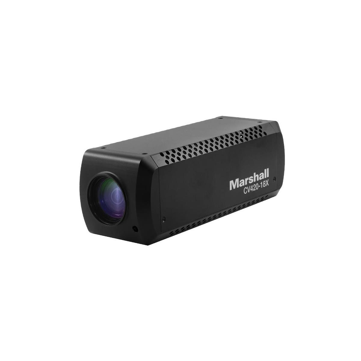 Image of Marshall Electronics CV420-18x Compact 12.4MP 4K 18x Optical Zoom Camera