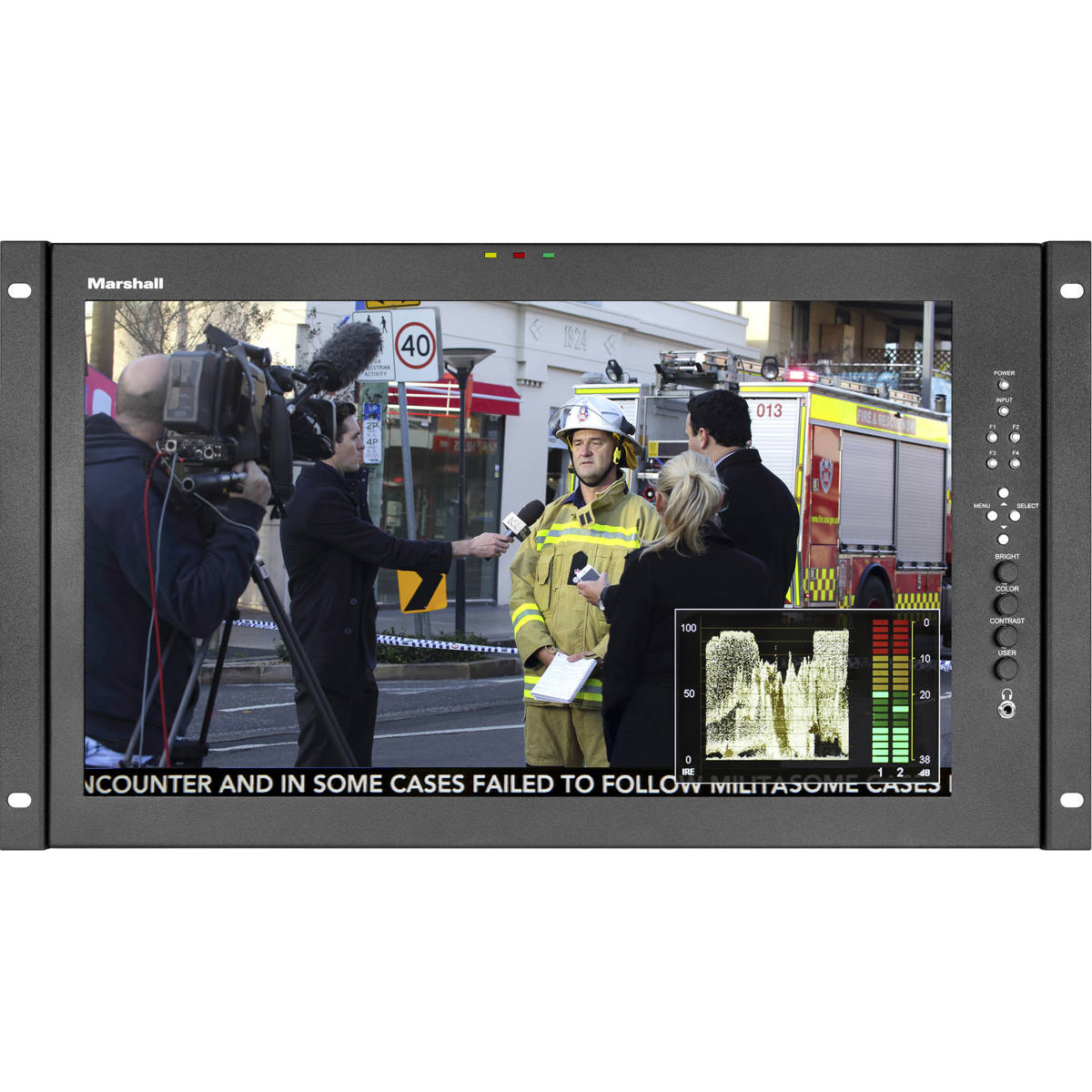

Marshall Electronics 17.3" Full HD Rackmount LED Monitor, HDMI