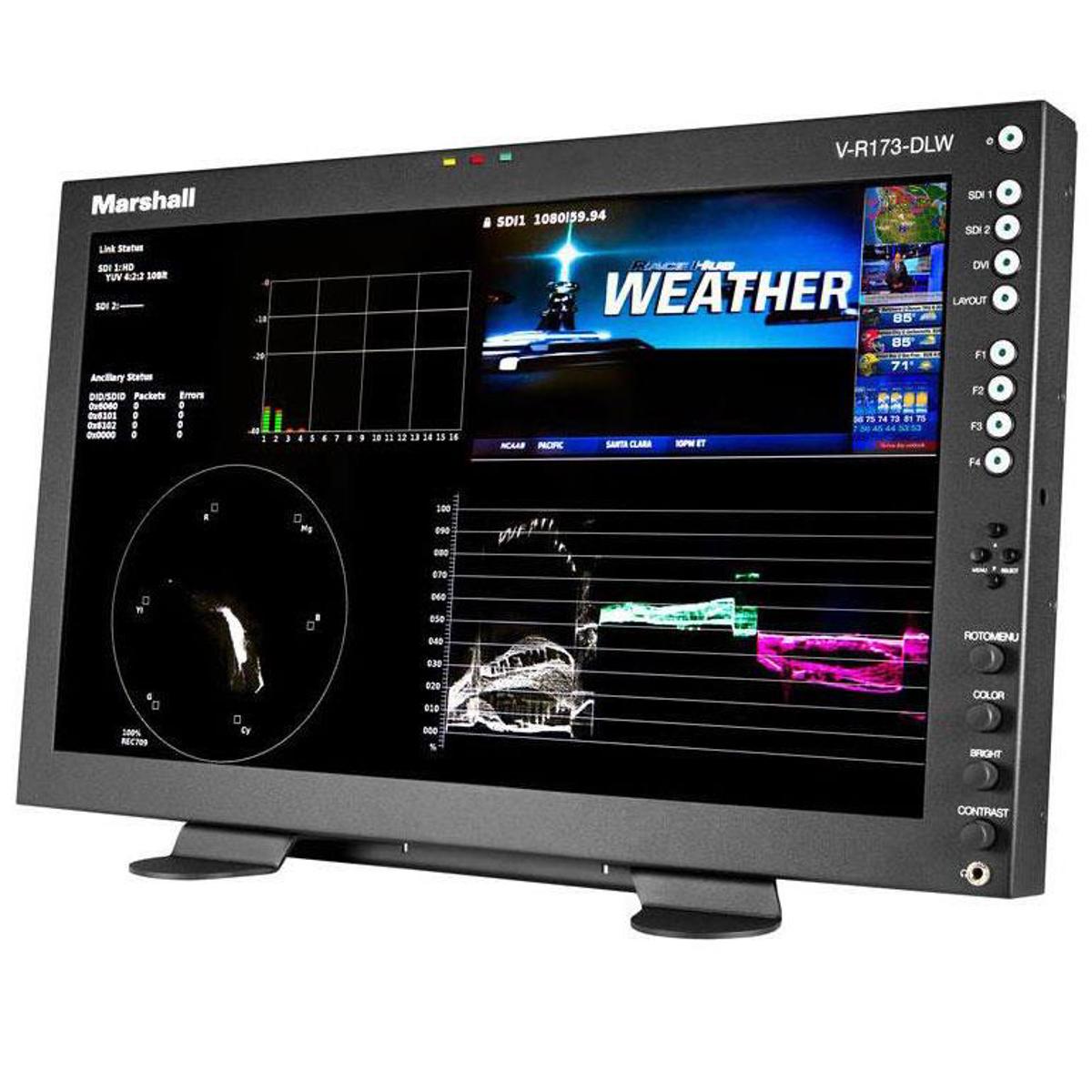 

Marshall Electronics V-R173-DLW-DT 17.3" Rack Mount Monitor (Desktop)