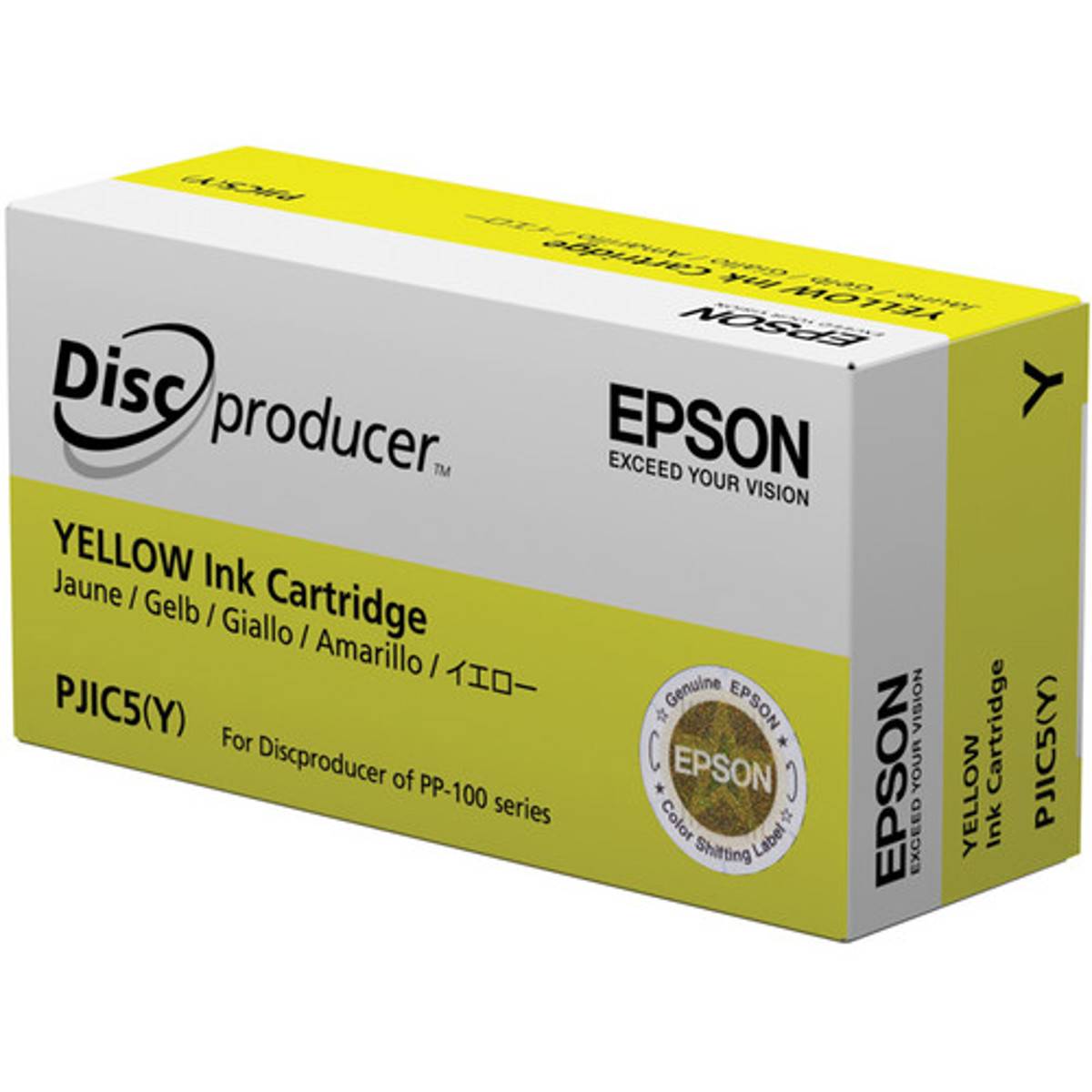 Image of Microboards Technology Epson Yellow Ink Cartridge for PP-100 Printer