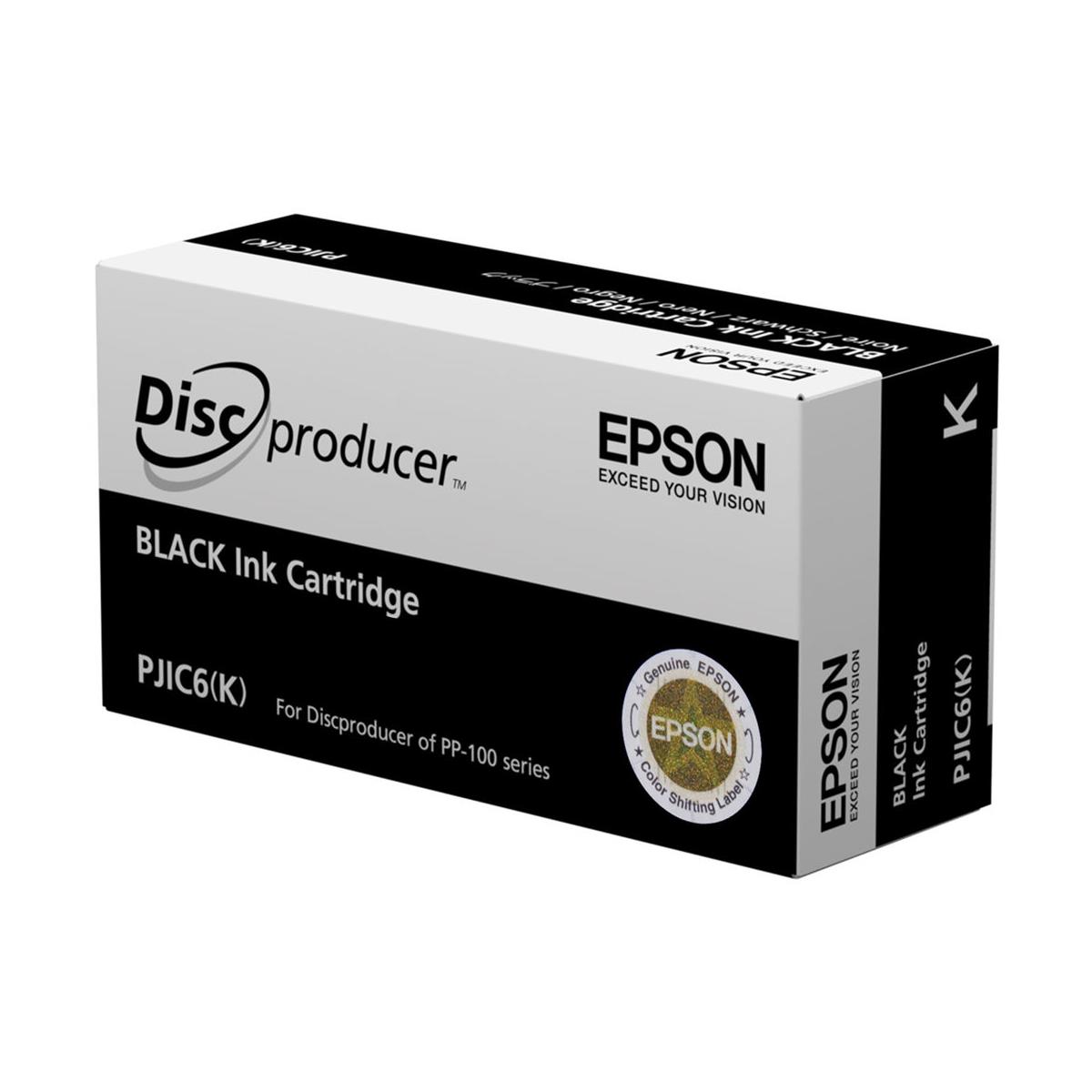 Image of Microboards Technology Epson Black Ink Cartridge for PP-100 Printer