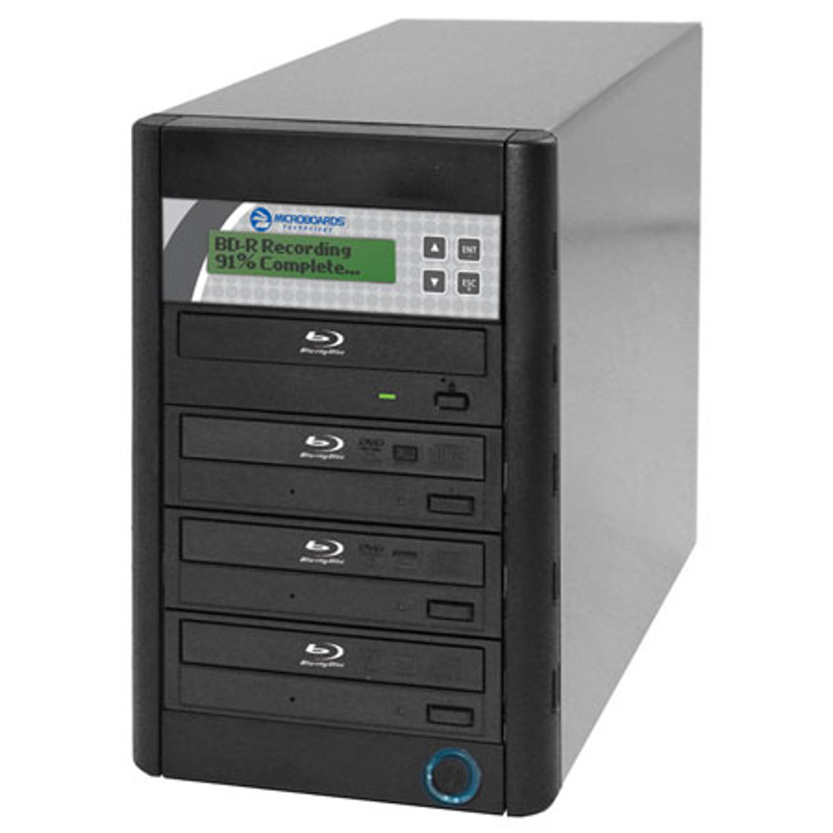 

Microboards Technology Microboards QD Blu-ray Tower Duplicator, 4 Writer Drive