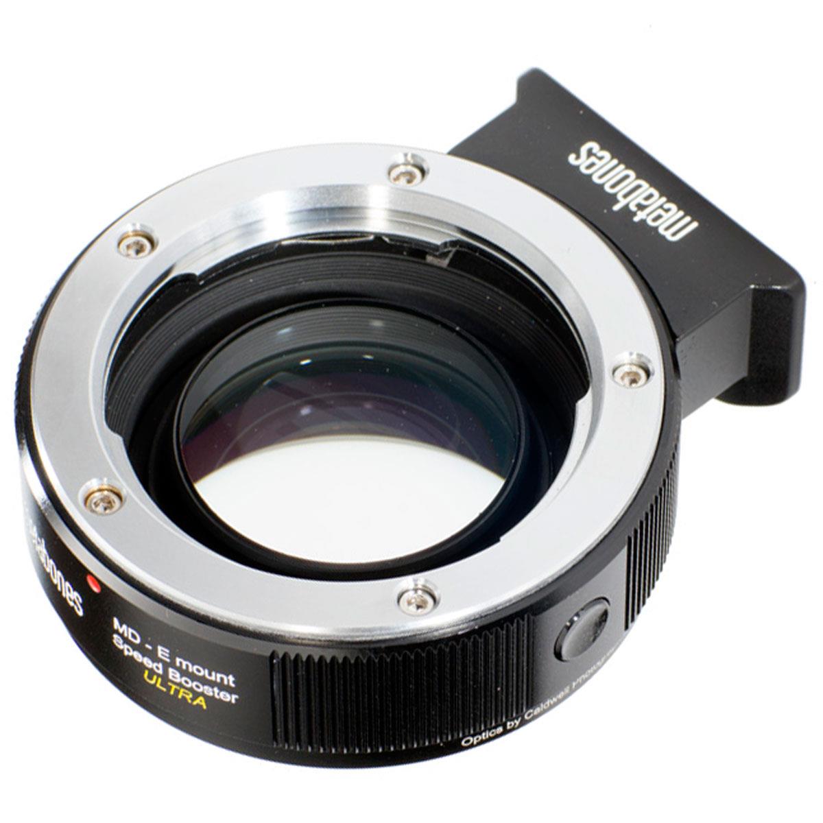 Image of Metabones Minolta MD Lens to Sony E-Mount Camera ULTRA Speed Booster