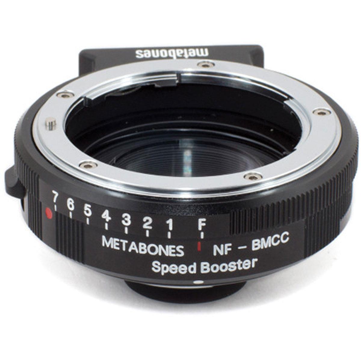 Metabones Nikon G to Blackmagic Cinema Camera with Micro 4/3 Speed Booster -  MB_SPNFG-BMCC-BM1