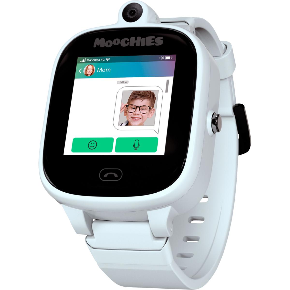 Детские умные часы-телефон Moochies MW12 4G, белый #MW12WHT