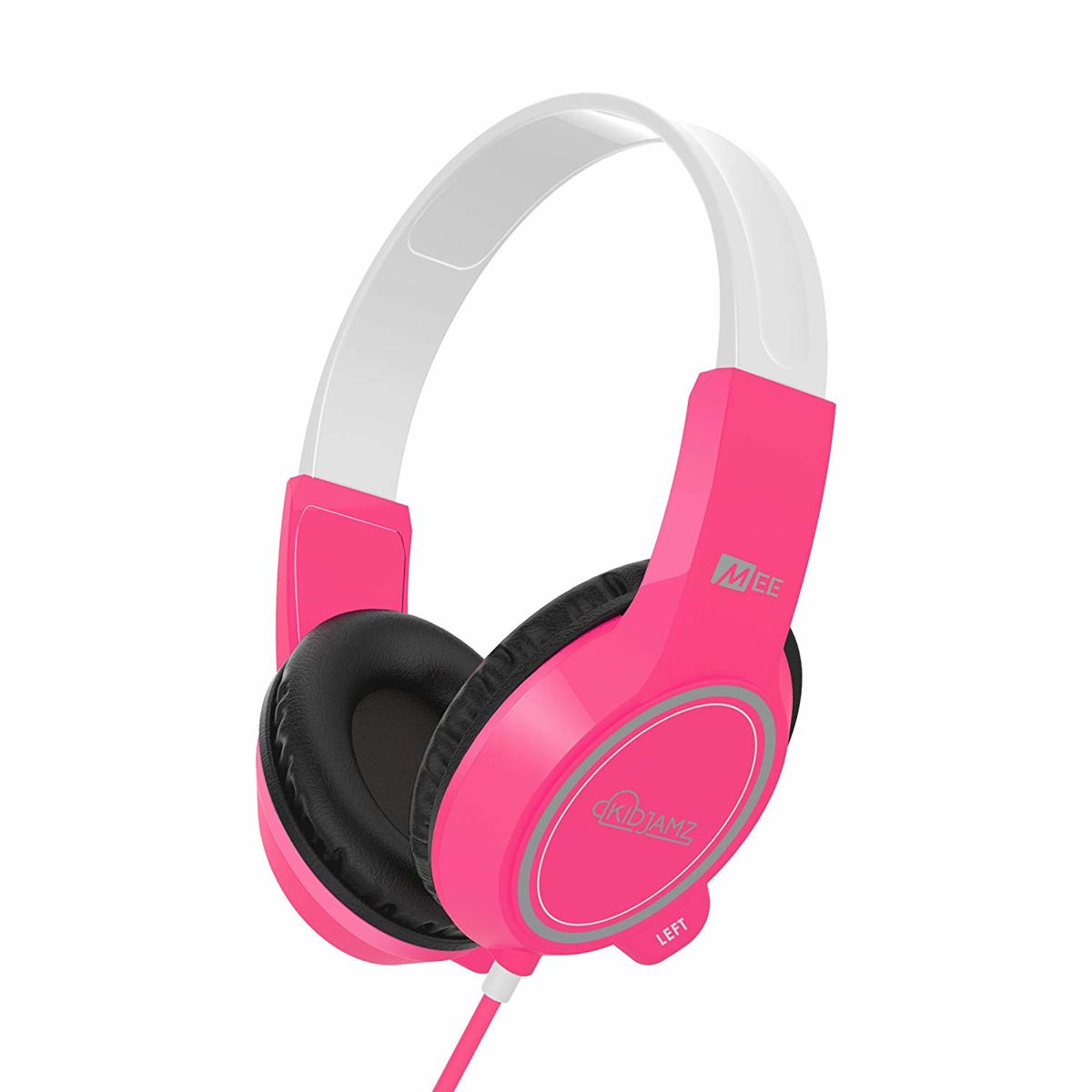 

MEE audio KidJamz 3 Child Safe Headphones for Kids with Volume-Limiting, Pink