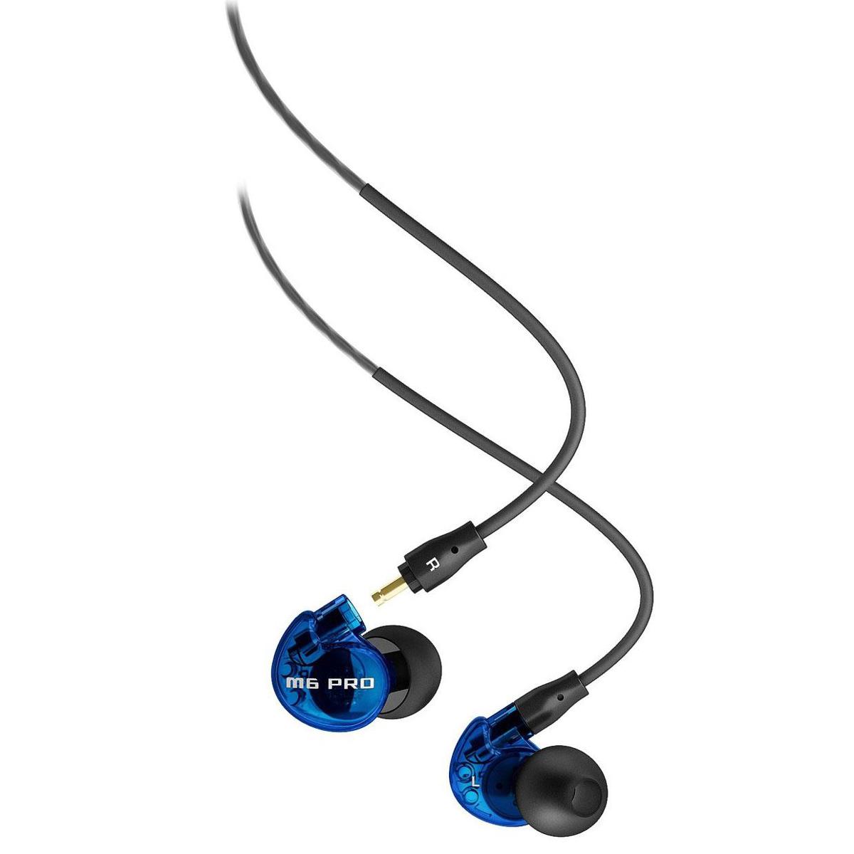 

MEE audio M6 PRO 2nd Gen Noise-Isolating Musician's In-Ear Monitors, Blue