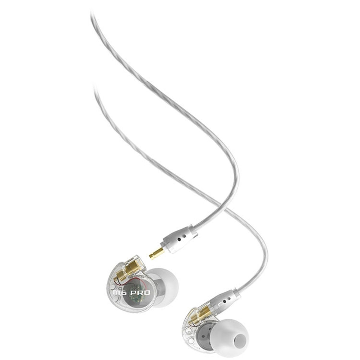 

MEE audio M6 PRO 2nd Gen Noise-Isolating Musician's In-Ear Monitors, Clear