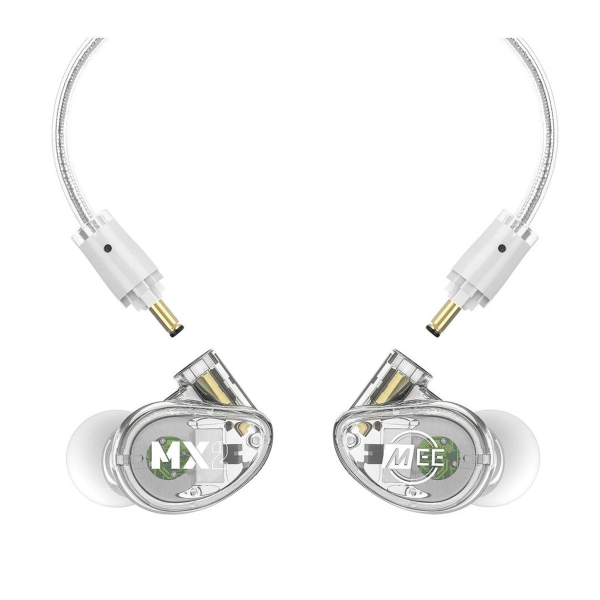 

MEE audio MX2 PRO Hybrid Dual-Driver Modular In-Ear Monitors, Clear