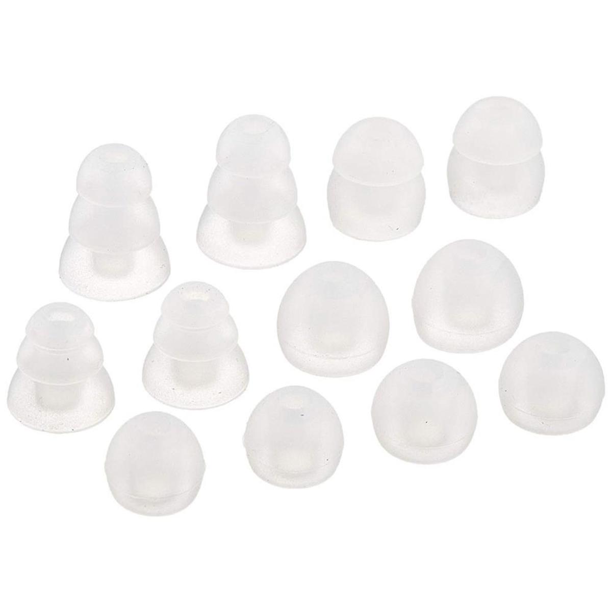 

MEE audio Eartip Combo Set for M6 PRO and Other Earphones, Clear (6 Pairs)