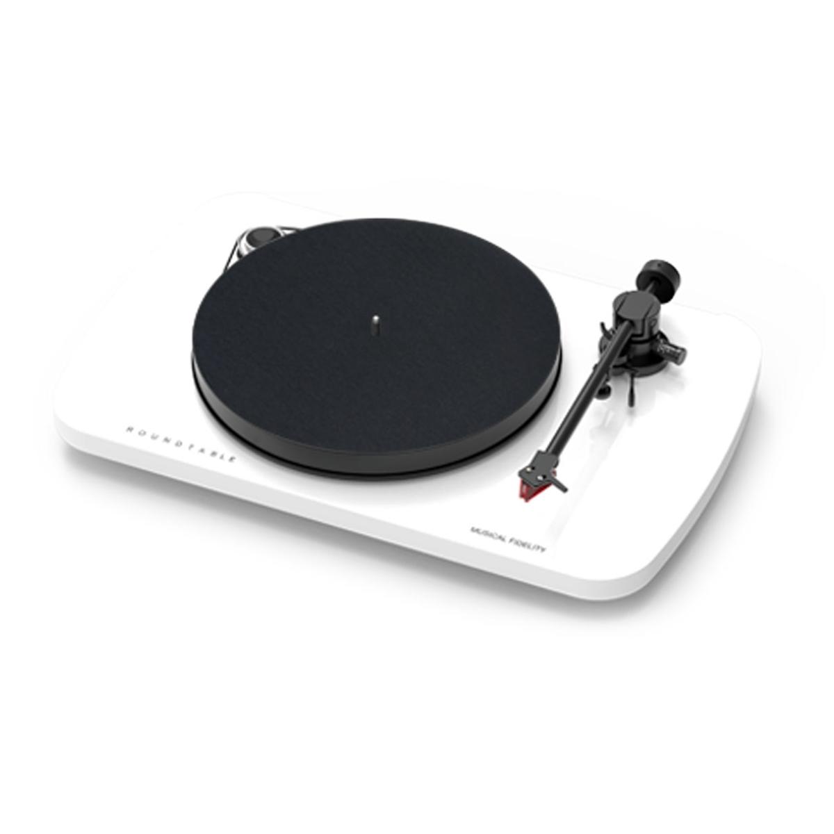 Проигрыватель проигрывателя Musical Fidelity Roundtable S, белый #MUFIROUNDTTWH