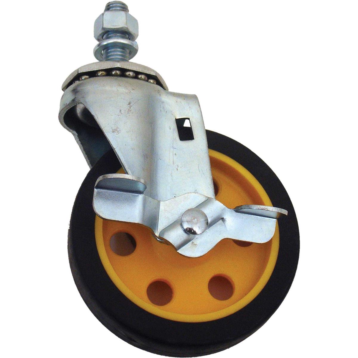 Image of Rock N Roller Multi-Cart 4x1&quot; G-force Caster with Brake for R2 and R6