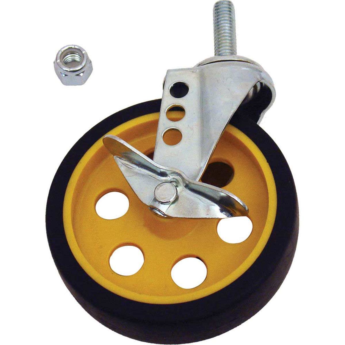 Image of Rock N Roller Multi-Cart 5x1.25&quot; G-Force Caster with Brake for R8