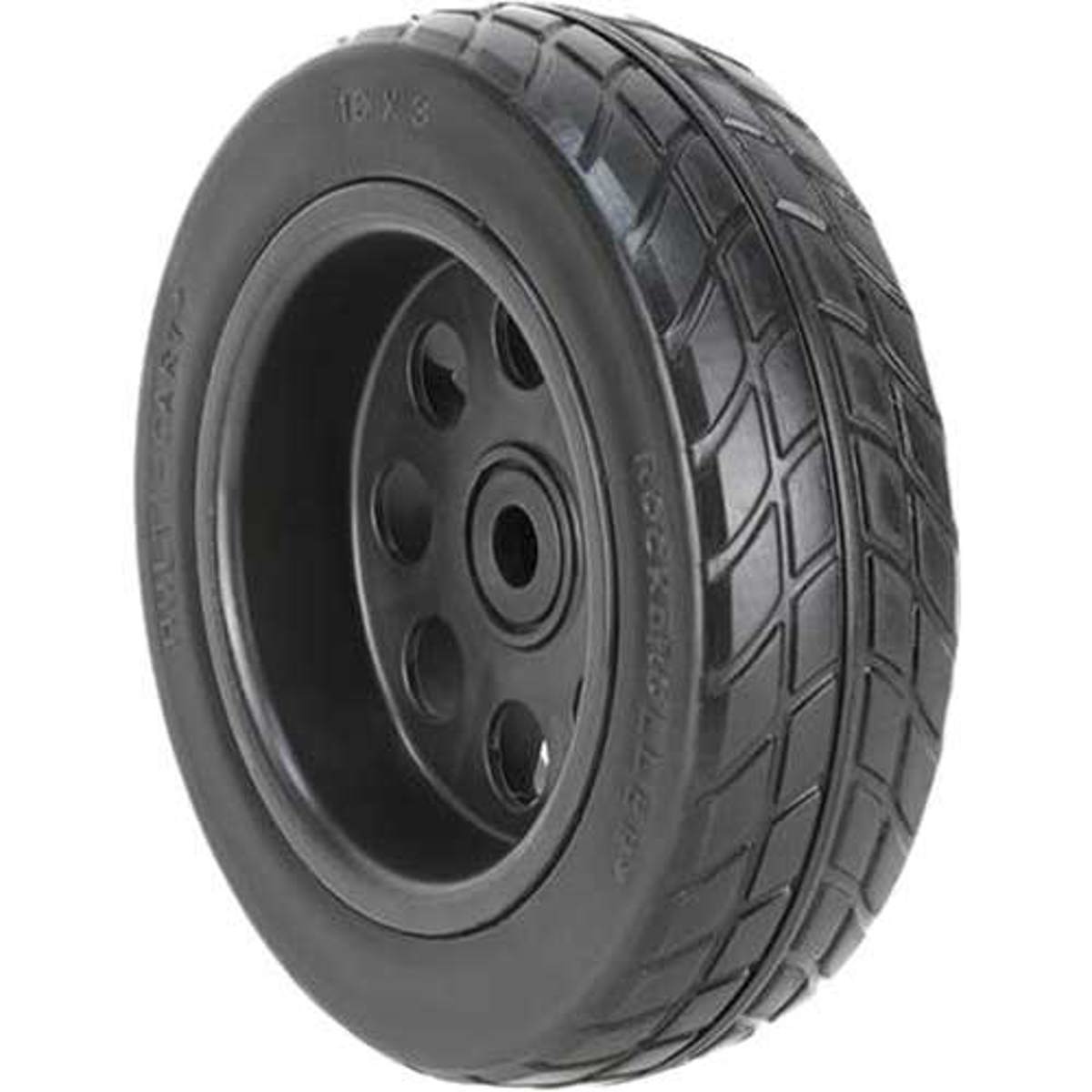 

Rock N Roller Multi-Cart 10x3" Stealth R-Trac Rear Wheel with Offset Hub, 2-Pack