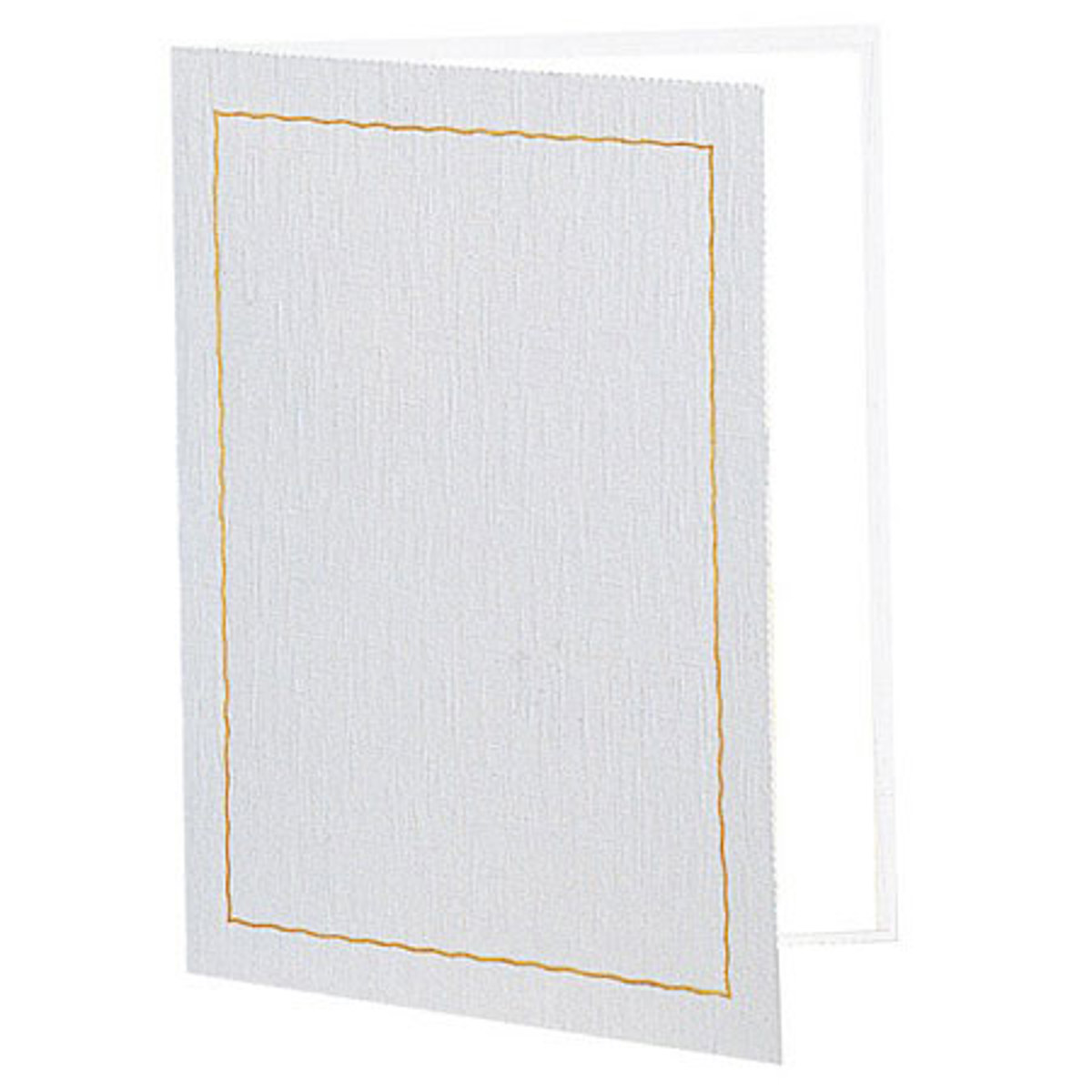 

TAP 8.5x11" Certificate Folder Frame, Ivory with Gold Foil, 25-Pack