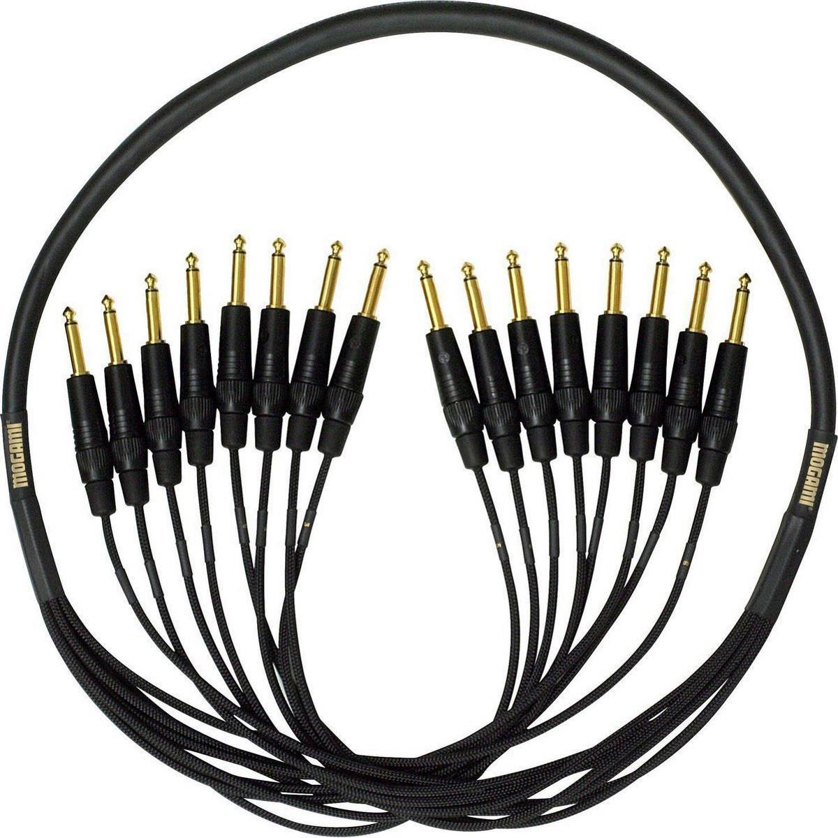 

Mogami MOGAMI Gold 10' 8-Channel Unbalanced 1/4" TS Male Studio Snake Cable
