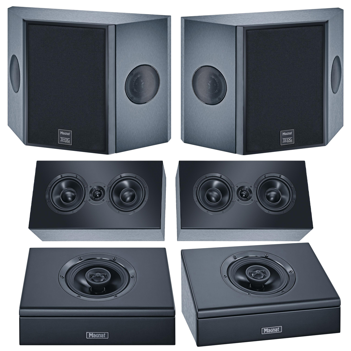 

Magnat Cinema Ultra LCR 100-THX 6.0 Home Theatre Pack