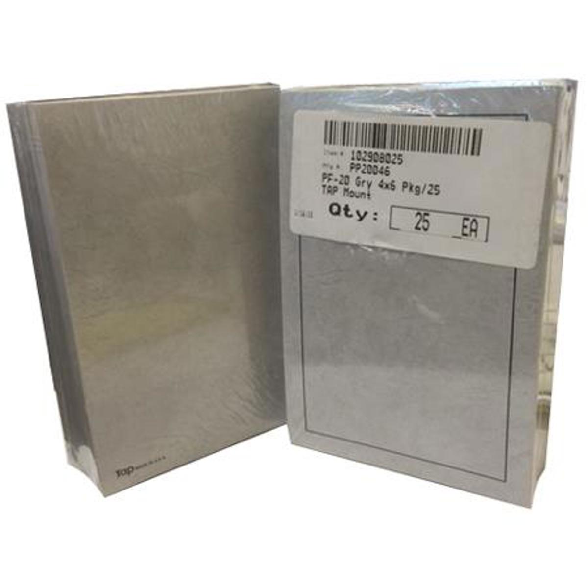 

TAP PF-20 Picture Folder Frame for 4x6" Horizontal Photo, Gray Marble, 25-Pack