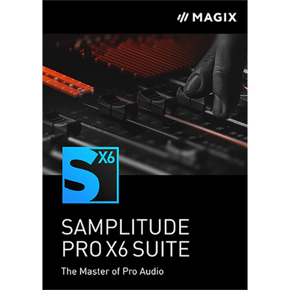 Magix Samplitude Pro X6 Suite Software, Download -  MGX-639191910210