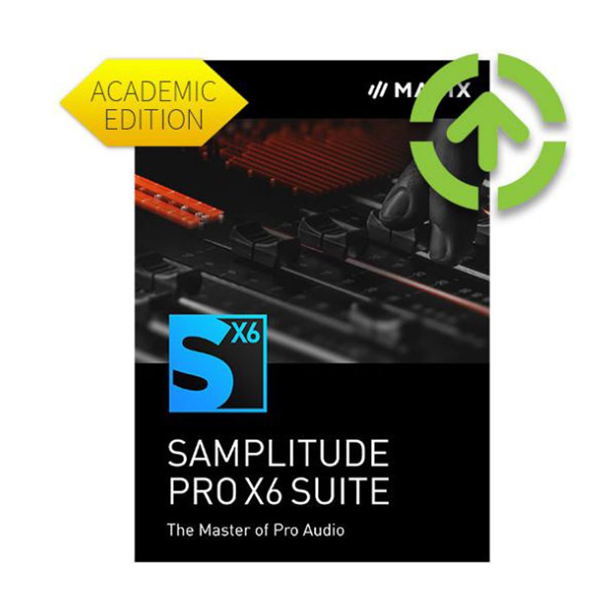 Magix Samplitude Pro X6 Suite Software, Upgrade, Educational, Download -  MGX-639191910401-UPG