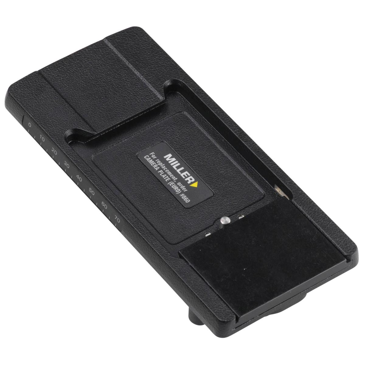 

Miller Sliding Plate Assembly for 860 Camera Mini Euro & CX/Compass Fluid Heads