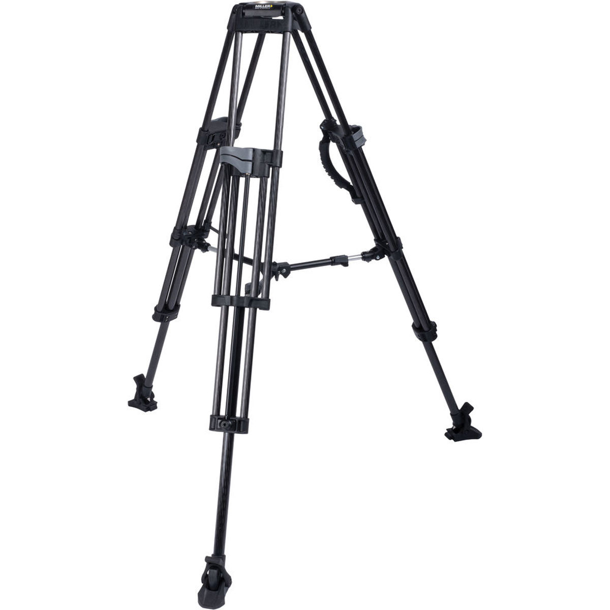 

Miller 75 Sprinter II 3-Section CF Tripod Legs w/75mm Bowl & Mid-Level Spreader
