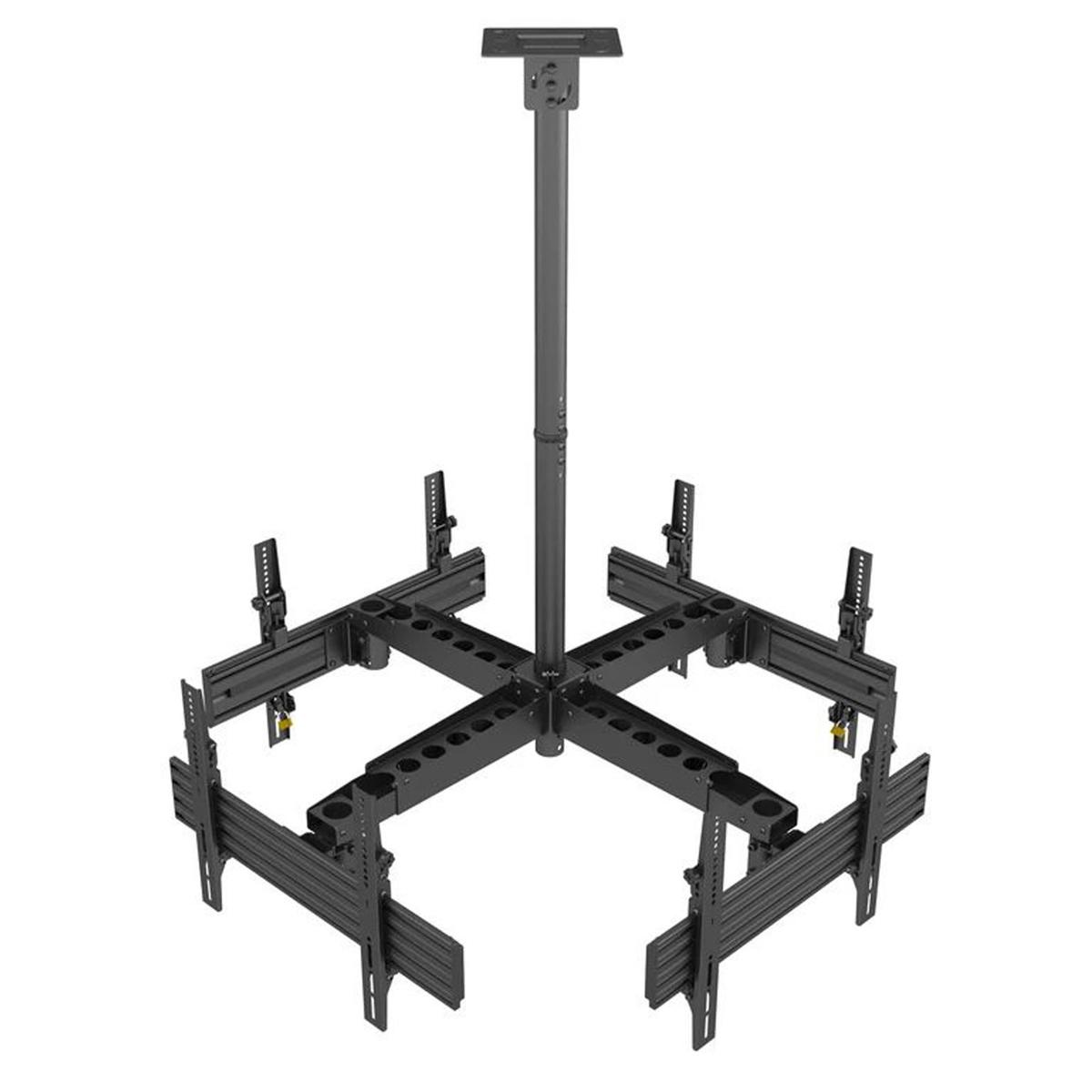 

Mount-It! MI-20121 Four-Side Four-Screen Single-Pole Ceiling Mount
