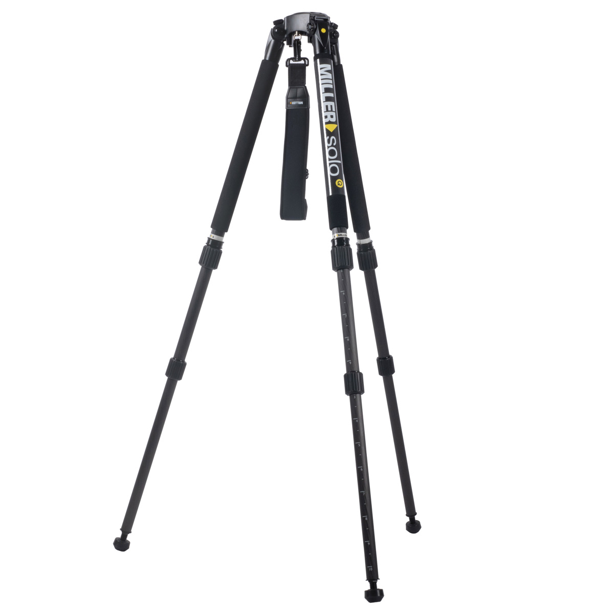 

Miller Solo-Q 75 3-Section Carbon Fiber Tripod