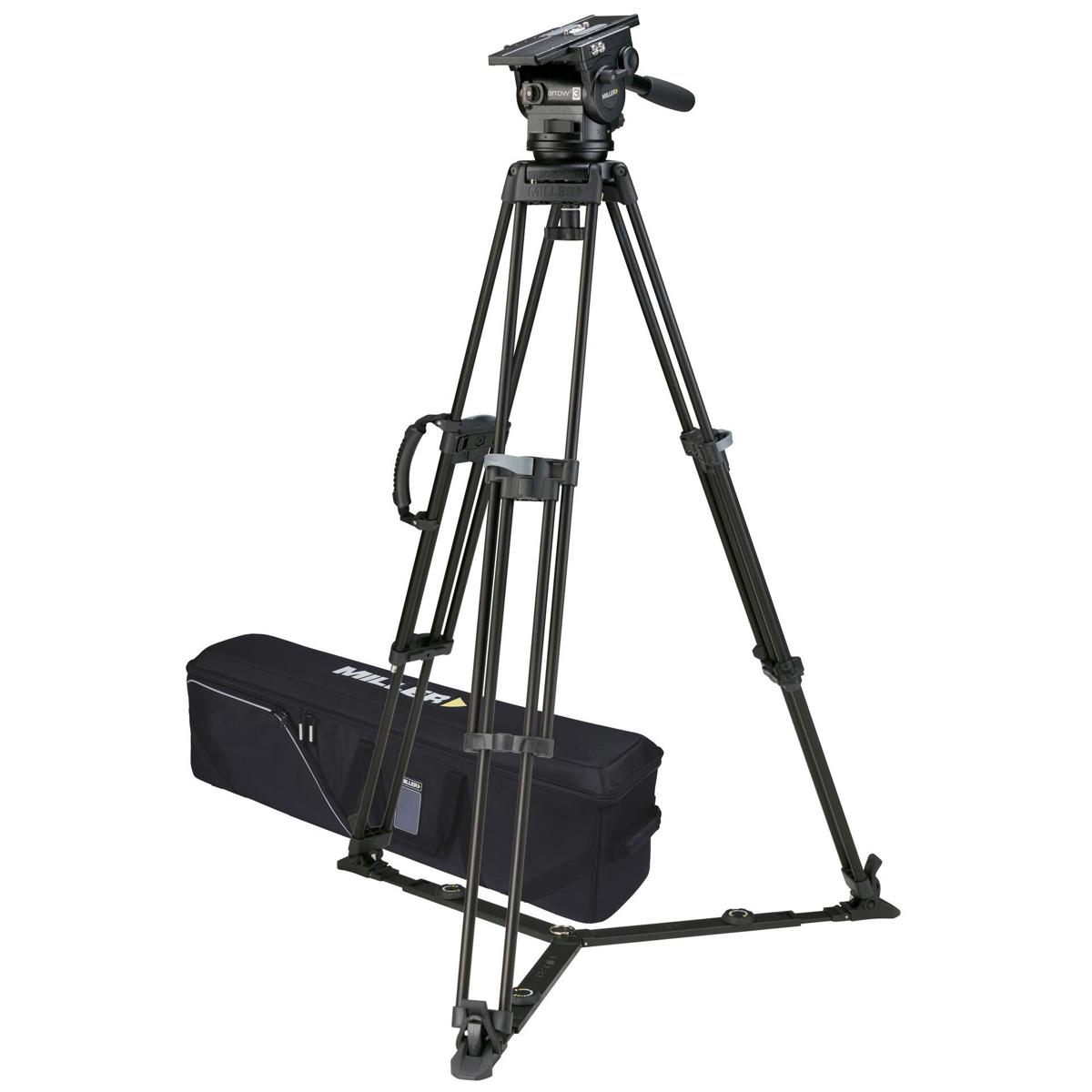 

Miller Arrowx 3 Head with Sprinter II 2-Section Al Tripod & 470 Ground Spreader