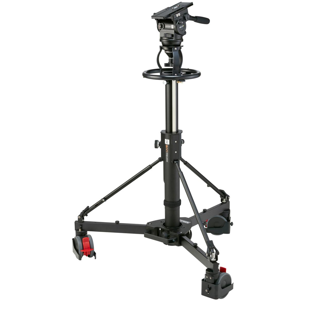 

Miller Arrowx7 Combo Live 30 Pedestal System with Head, 13.2-55.1lbs, 38.2-60.5"
