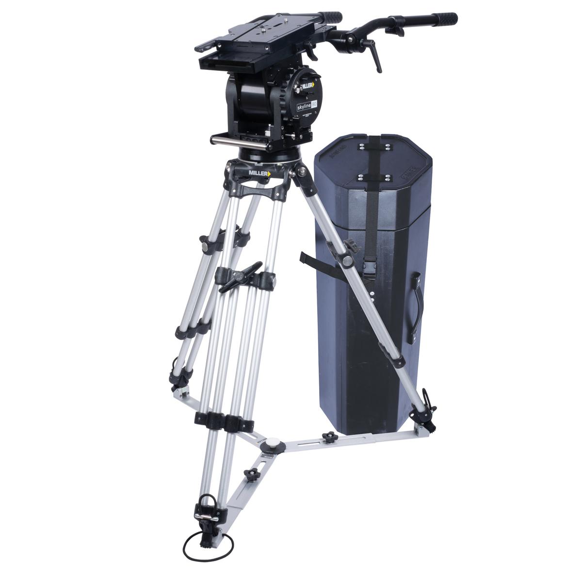 

Miller Skyline 90 Fluid Head w/2-Section Heavy-Duty Al Tripod & Ground Spreader