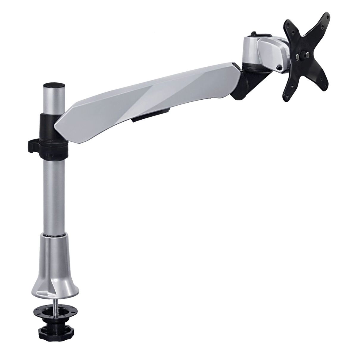 

Mount-It! MI-34111 Height Adjustable Single Monitor LCD Desk Mount with Grommet