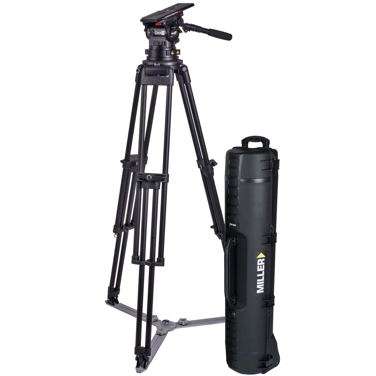 

Miller CiNX 7 HDC MB 2-Section Al Tripod w/Fluid Head & Ground Spreader