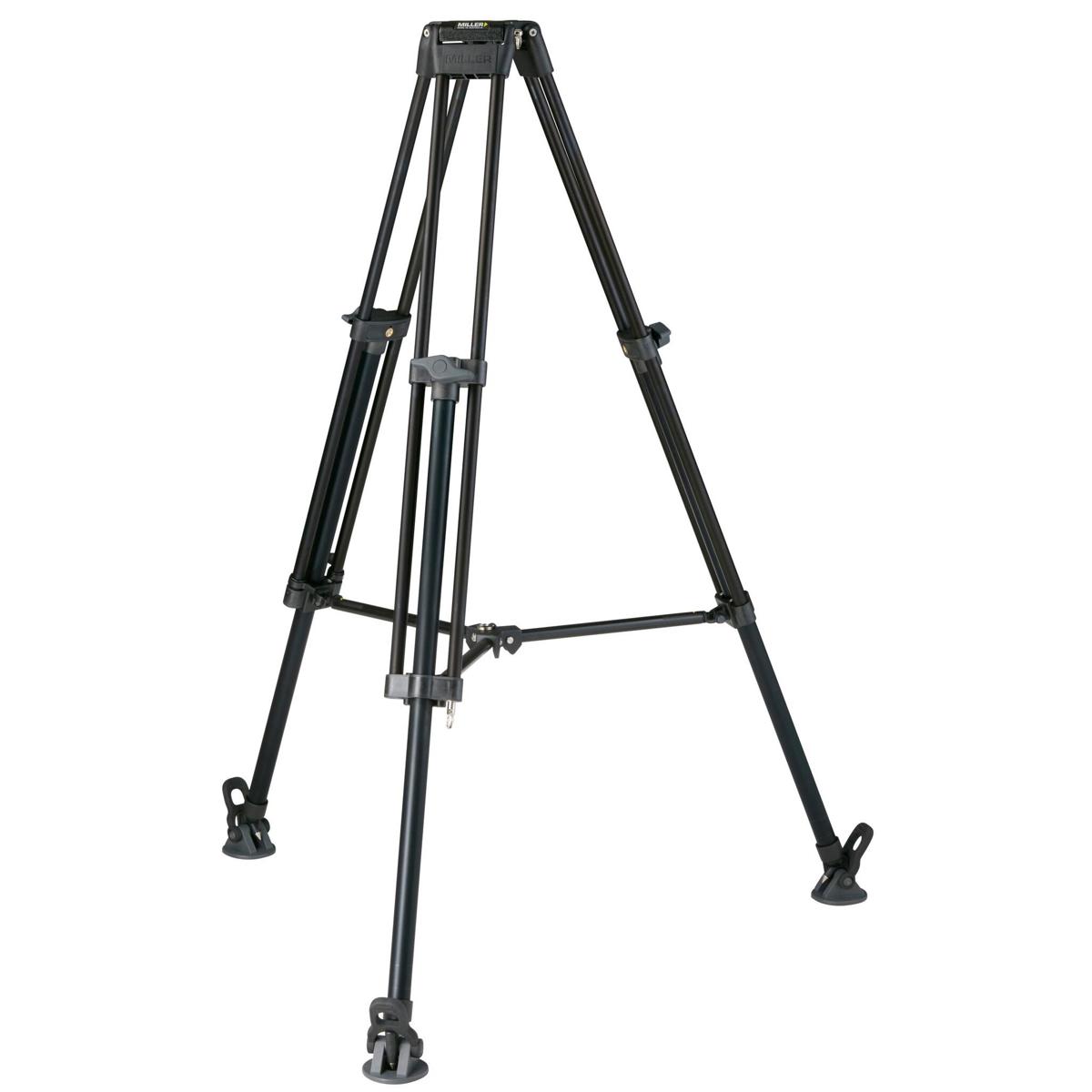 

Miller Toggle 75 2-Section Lightweight Al Alloy Tripod, 75mm Bowl & Mid Spreader