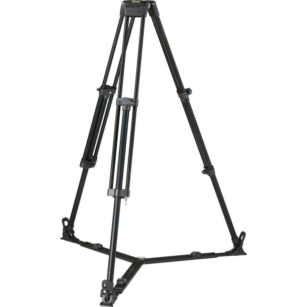 

Miller Toggle 75 2-Section Lightweight Al Alloy Tripod,75mm Bowl,Ground Spreader