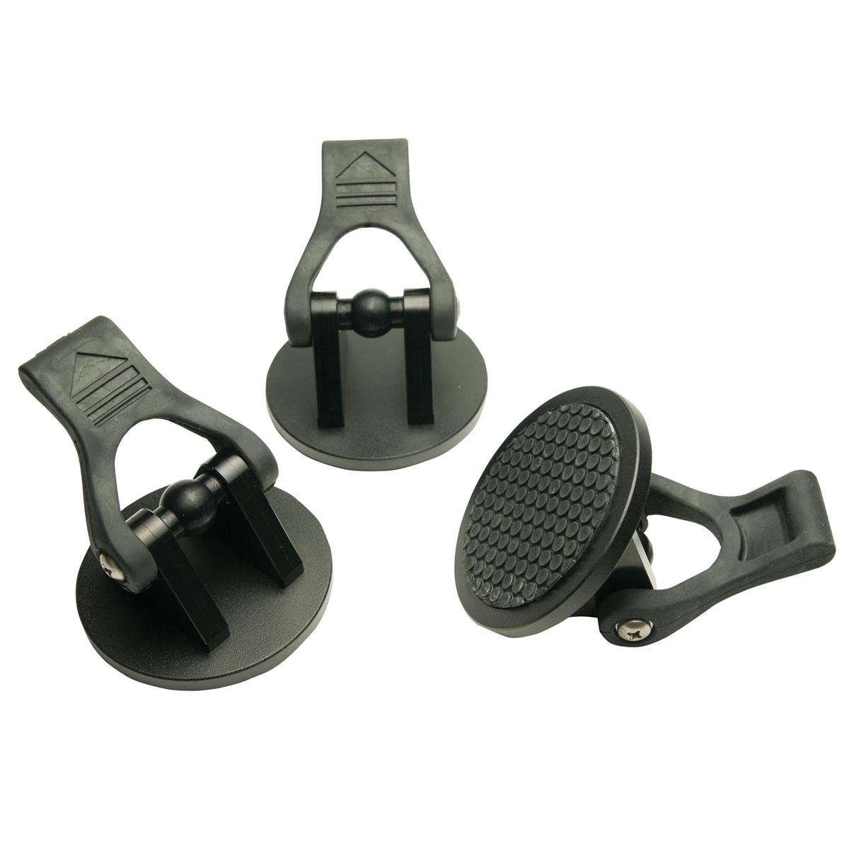 Image of Miller HD Rubber Feet Pads (Set of 3) with Above Ground Spreaders
