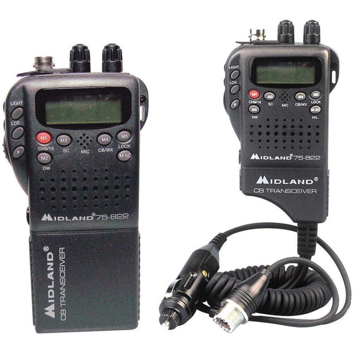 

Midland Portable/Mobile 40 Channels CB Radio