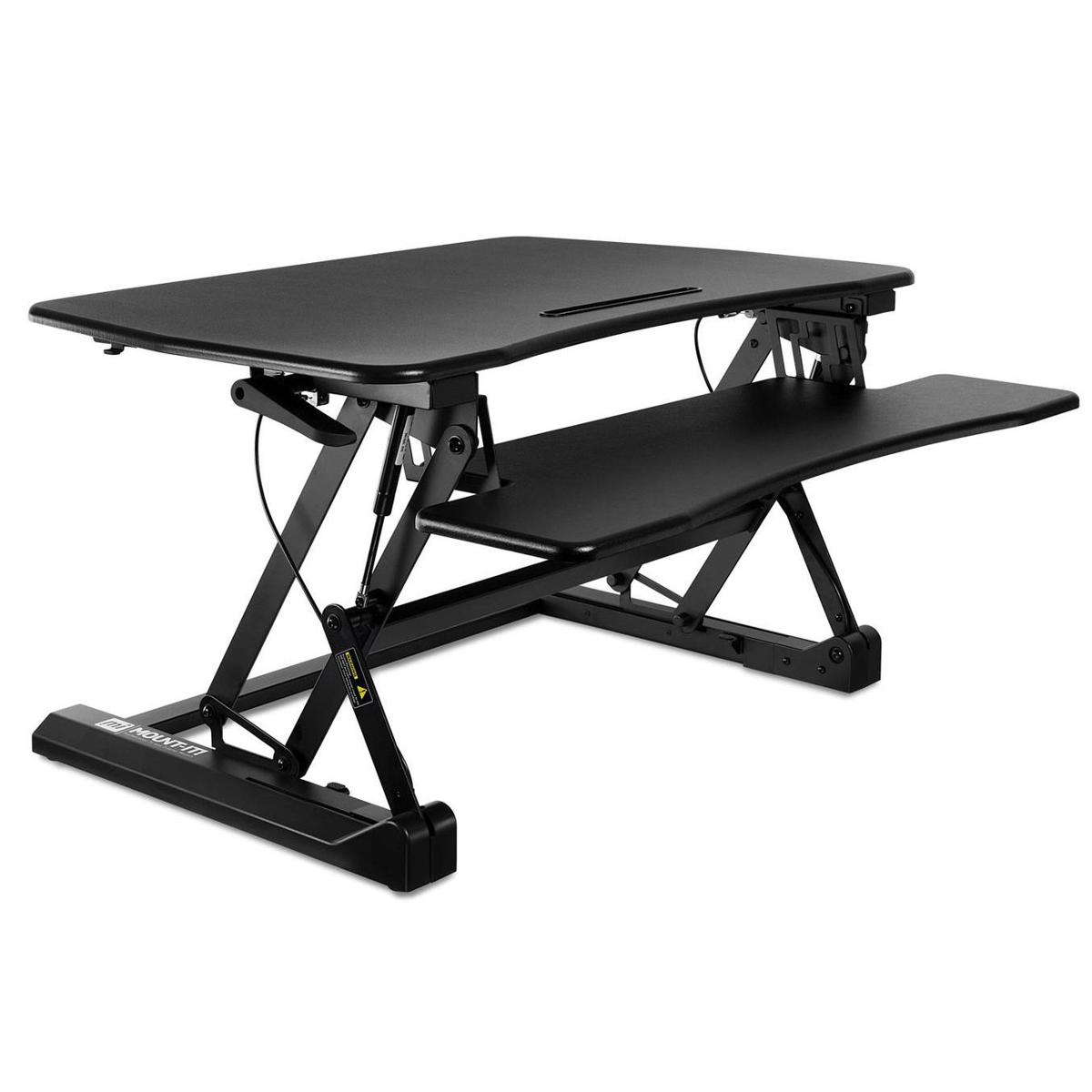 

Mount-It! MI-7955 Standing Desk Converter with Keyboard Tray