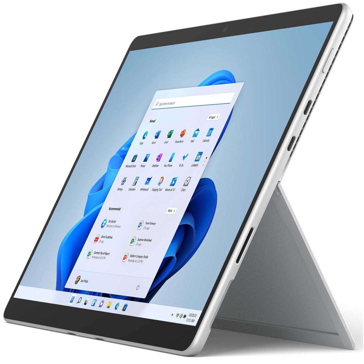 

Microsoft Surface Pro 8 13" 2-in-1, i7-1185G7, 16GB RAM, 256GB SSD,W11H,Platinum