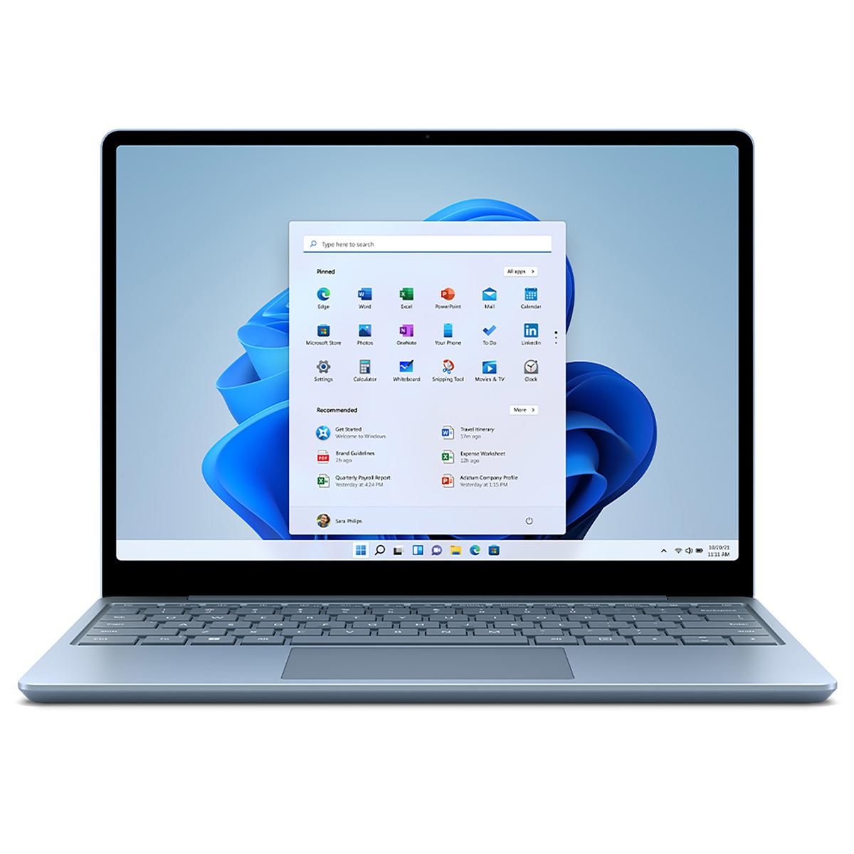 

Microsoft 12.4" Surface Laptop Go 2 Touch, i5-1135G7, 8GB, 128GB, W11H, Ice Blue