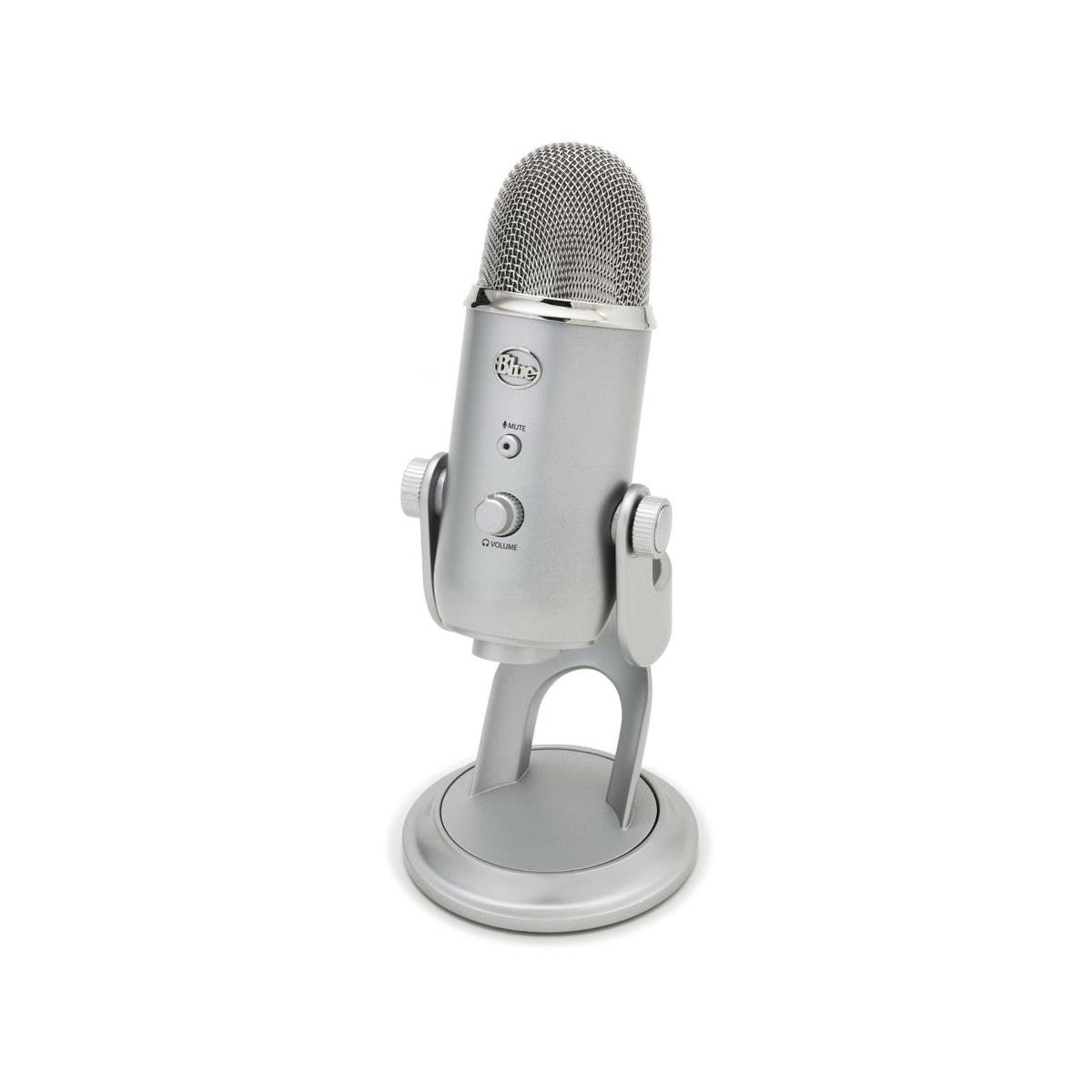 Image of Blue Microphones YETI USB Condenser Mic (Silver)