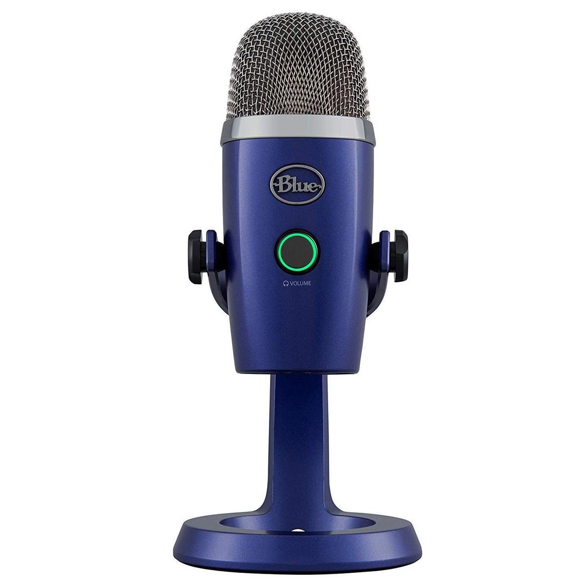 

Blue Microphones Yeti Nano Premium USB Condenser Microphone, Vivid Blue