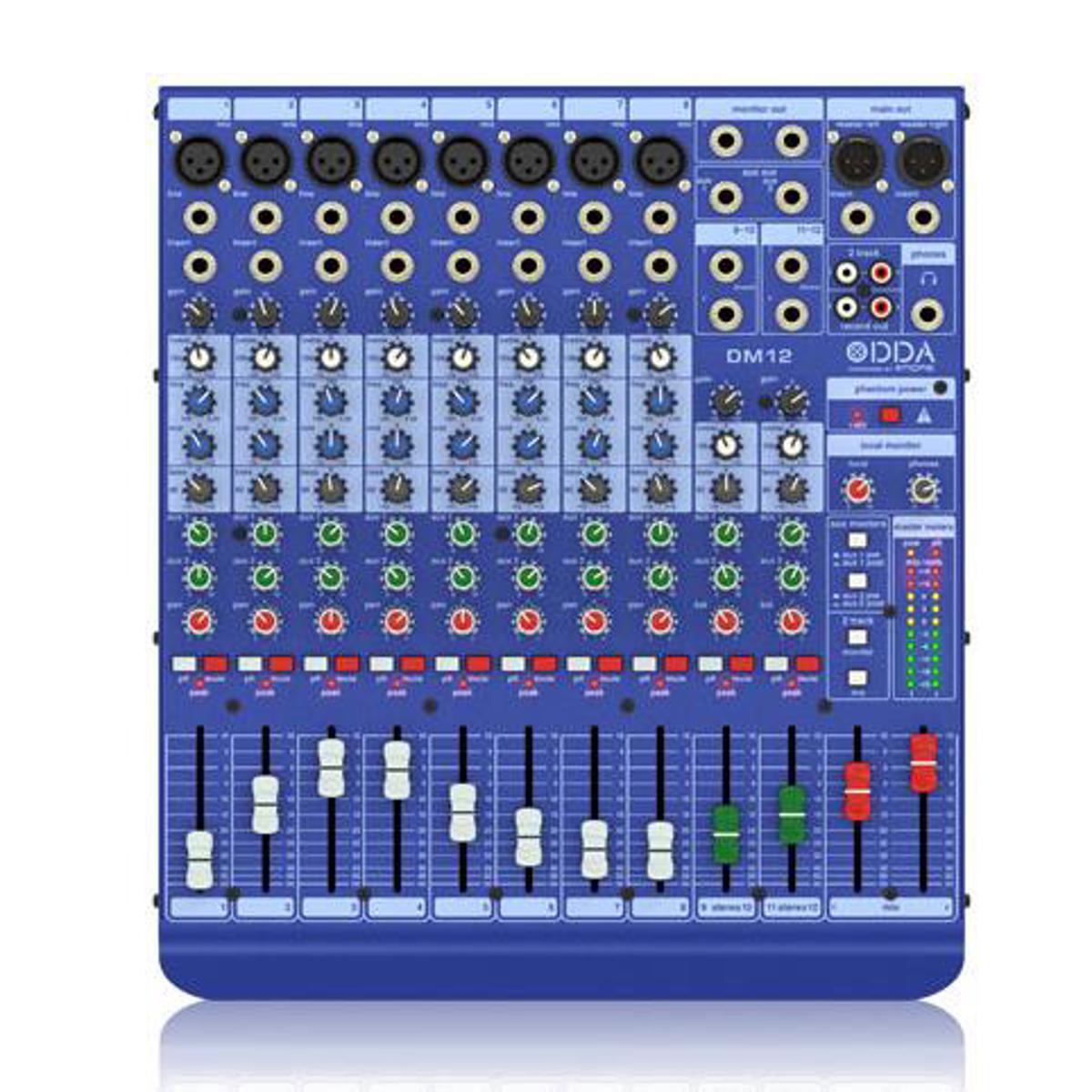 

Midas DM12 12 Input Analog Live and Studio Mixer with Microphone Preamplifier