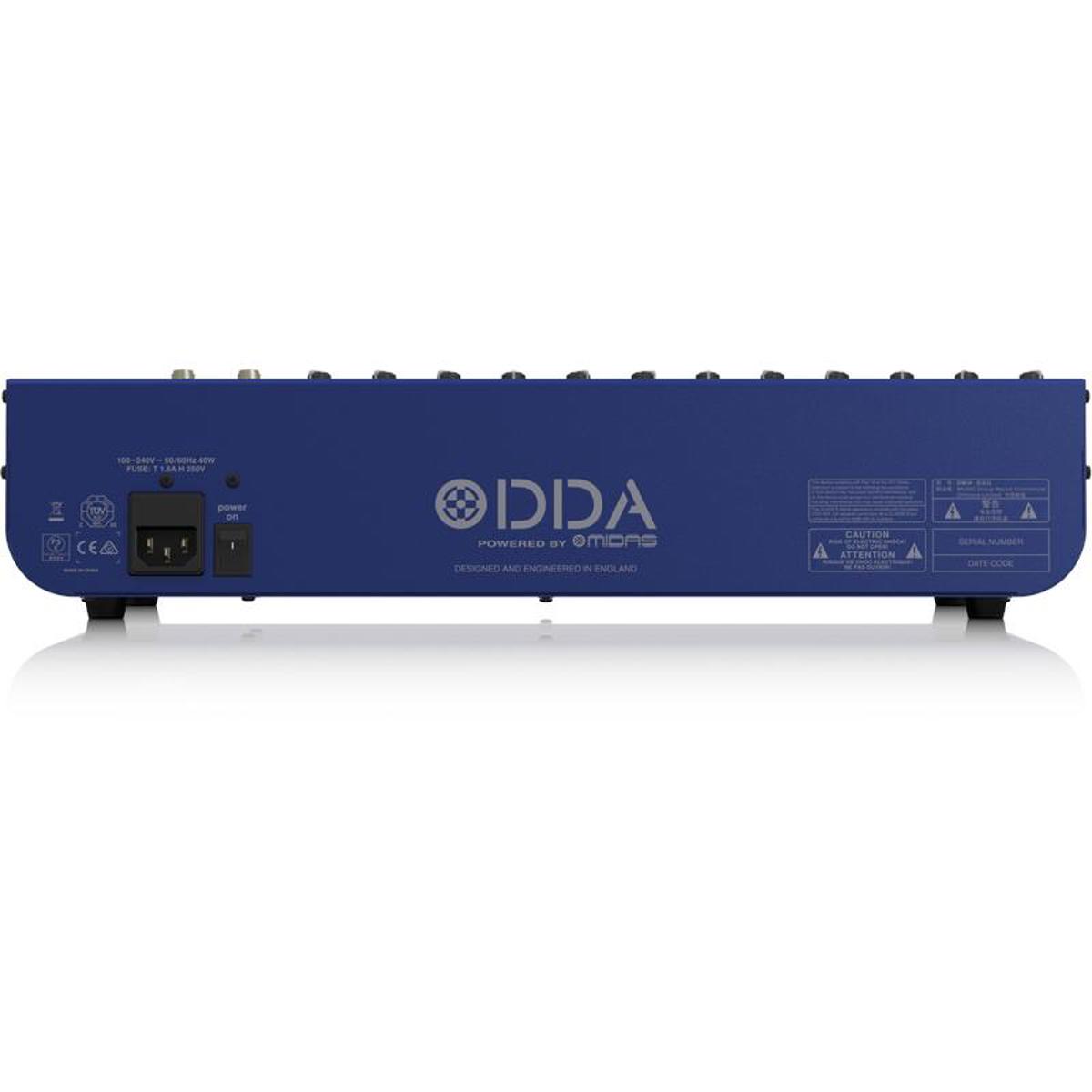 Midas DM16 16 Input Analog Live and Studio Mixer with Microphone Preamplifier