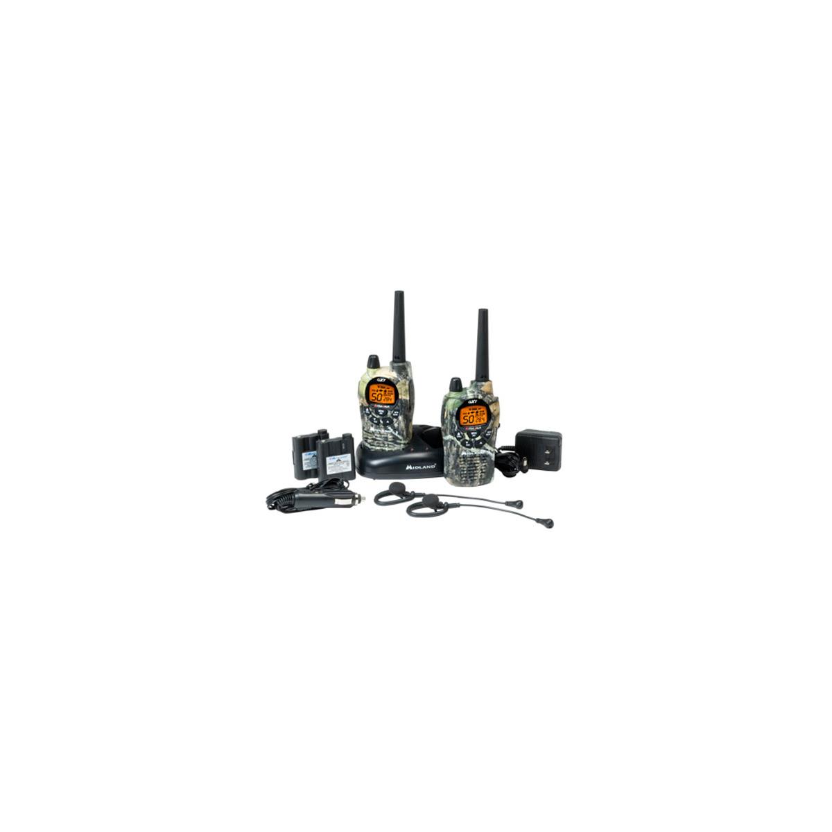 Image of Midland GXT1050VP4 Waterproof 50-Channel GMRS Radios