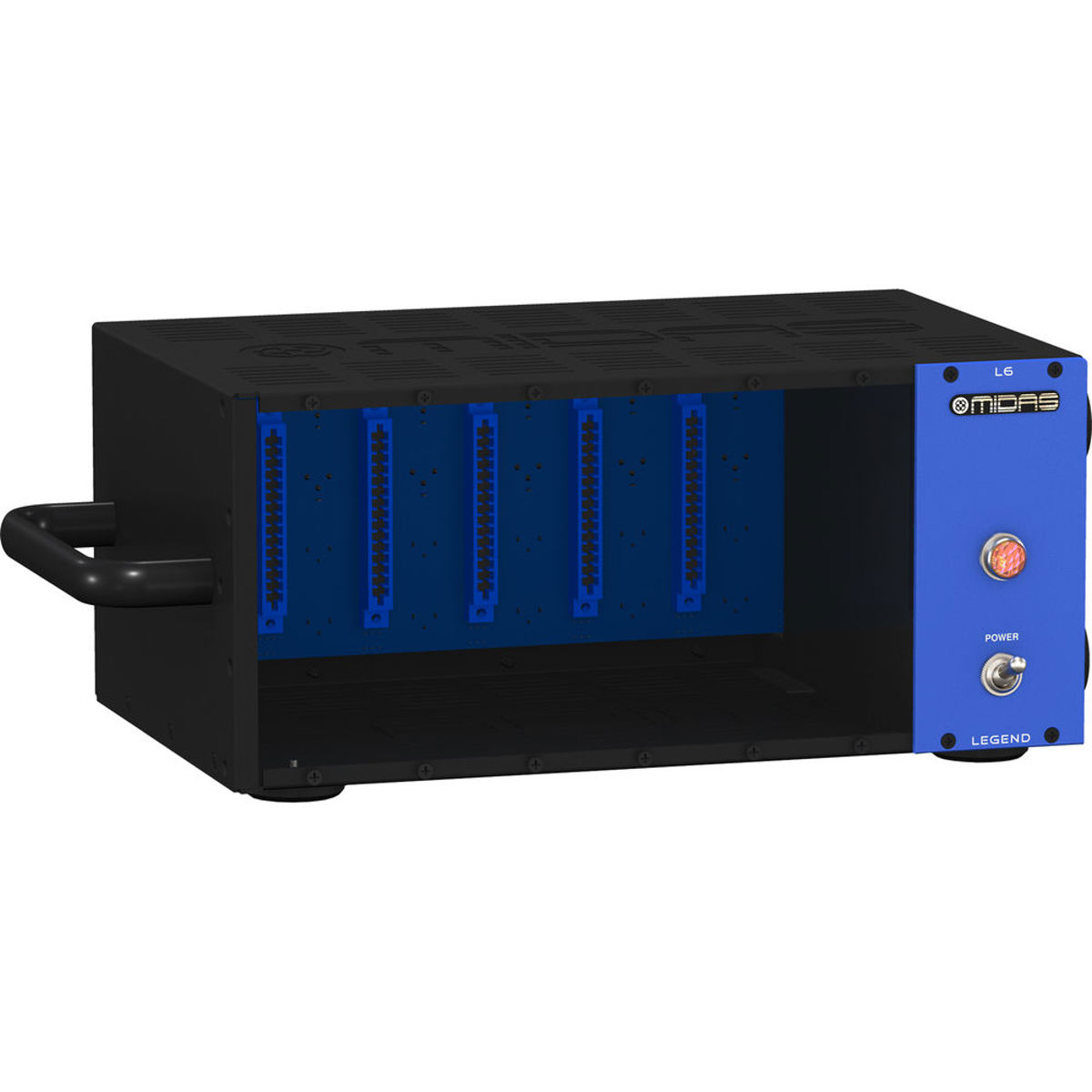 

Midas 500 Series LEGEND L6 Chassis with Rackmount Kit for 6 Modules