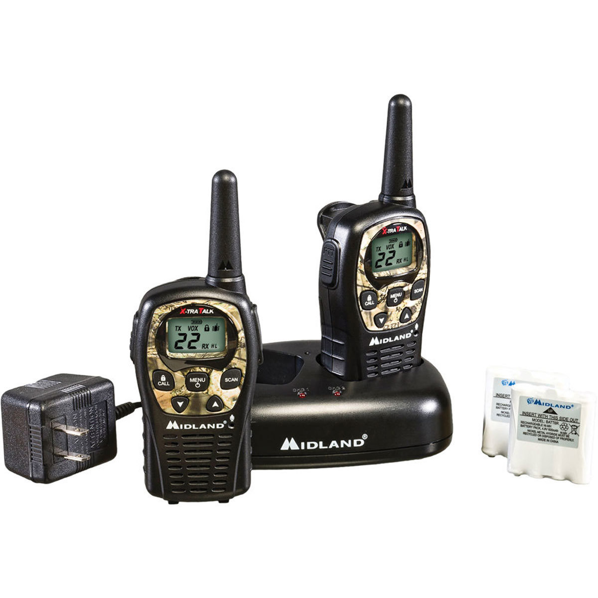

Midland 2 Way GMRS Family Radio (Pair) with 22 Channels, Camouflage