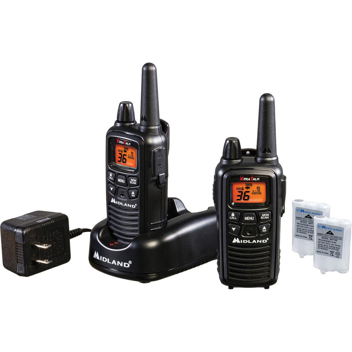 Image of Midland 2-Way FRS/GMRS Weather Alert Radio (Pair) with 36 Channels