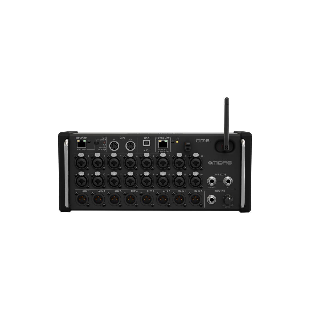 Image of Midas MR18 18-Input Digital Mixer for iPad/Android Tablets
